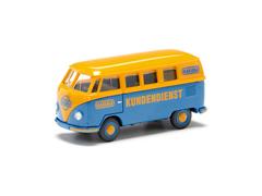 WIKING #078820 - Kaelble Kundendienst - Volkswagen T1 Type 2 Bus in Yellow and Blue