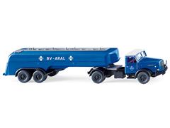 080697 - Wiking Model Aral Henschel HS 14_16 Tanker Truck high