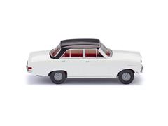 WIKING #084706 - Opel Rekord A in White with Black roof