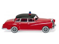 086125 - Wiking Model Mercedes Benz 300 Fire Service Vehicle High