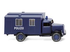 086435 - Wiking Model Polizei 1939 Opel Blitz Prisoner Transport High