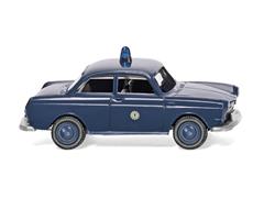 086436 - Wiking Model Berlin Police Volkswagen 1600 Patrol Car High