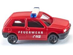 093405 - Wiking Model Fire Brigade Volkswagen Golf III N Scale