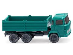 094510 - Wiking Model 1965 76 Magirus Flatbed Dump Truck
