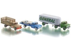 099070 - Wiking Model Classic Chevrolet Trucks 3 Piece Set US