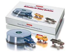 099078 - Wiking Model Hanomag Circuit Garage Set Large Circular Garage