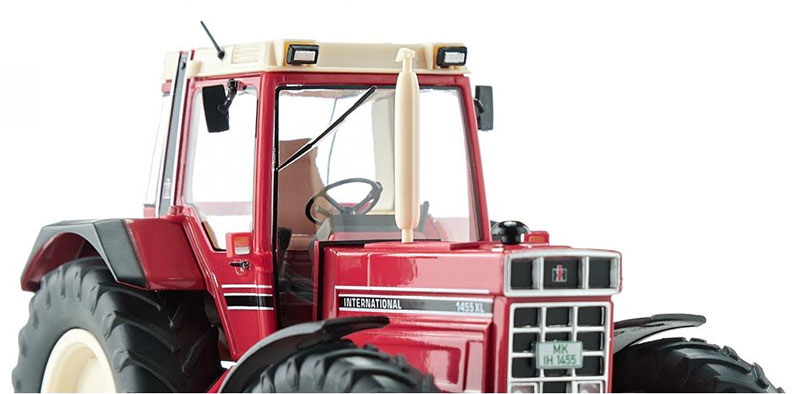 Wiking - Tracteur IH 1455 XL - Échelle 1/32 - Métal Et Plastique - Neuf