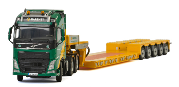 Hareket - Volvo FH4 Globetrotter Tractor with 5-Axle Nooteboom