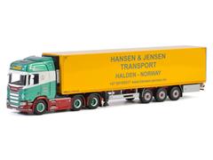 01-2652 - WSI Model Hansen Jensen Scania R Highline CR20H Tractor