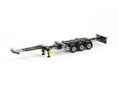 03-1010 - WSI Model 3 Axle Container Chassis White Line