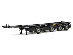 03-2020 - WSI Model Broshuis 2Connect Combi 1_3 Axle Trailer White