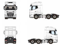 WSI #03-2064 - 2025 DAF 6x2 Twinsteer - Cab Only