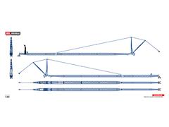 04-1096 - WSI Model Tadano Faun ATF 400 Luffing Jib