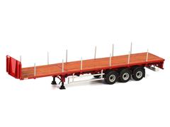 WSI Model 3 Axle Flatbed Telescopic Trailer Premium Line