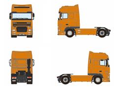 WSI #04-2256 - DAF 95XF Super Space Cab 4x2 - Cab Only