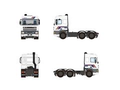 WSI #04-2272 - DAF 95 Super Space Cab 6x2 Twin Steer - Cab Only