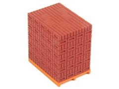 12-1002 - WSI Model 30 Pallets of Red Brick Each pallet