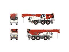 WSI #51-2198 - Stevenson Crane Hire - Liebherr LTM 1050-3 1 Truck-Mounted Crane