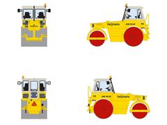 WSI Model Heijmans HAMM HW 90 Drump #61-2015