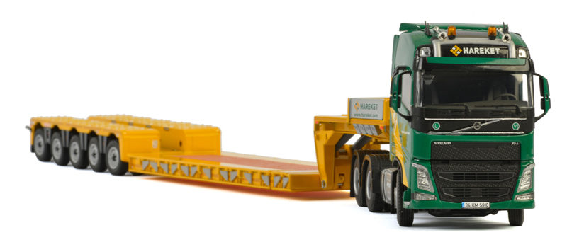 Hareket - Volvo FH4 Globetrotter Tractor with 5-Axle Nooteboom