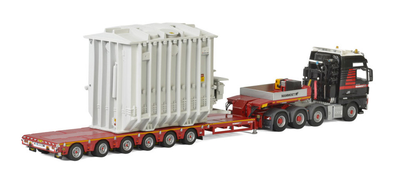 Mammoet - MAN TGX XXL Tractor with 6-Axle 100-Ton Range Lowboy