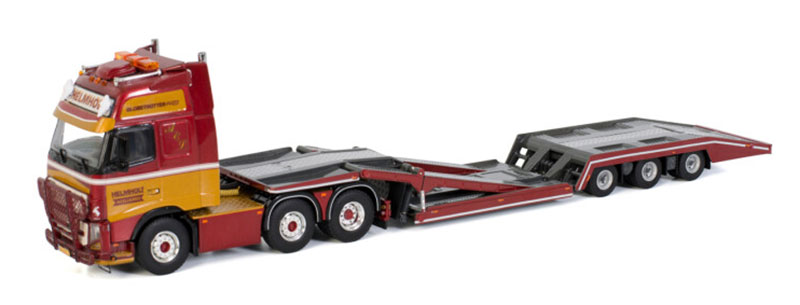 Helmholt - Volvo FH3 Globetrotter XL 6X2 with 3-Axle Twinsteer Car