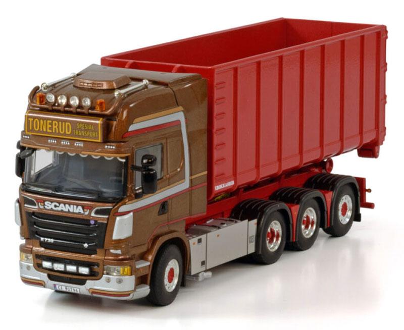 Tonerud - Scania R6 Topline 8x4 Riged Truck with Hooklift System