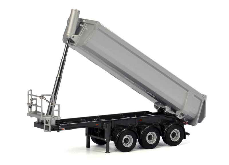 ミニカー WSI 1/50 TIPPER TRAILER 3AXLE 03-1003 3-Axle Halfpipe Trailer - 03-2000