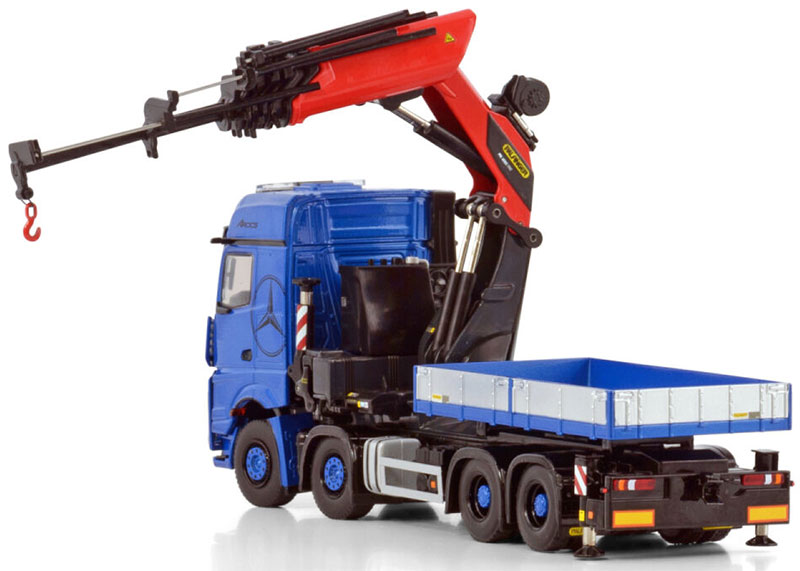 Mercedes-Benz Arocs MP5 Big Space 8x4 with Palfinger PK 1650 TEC