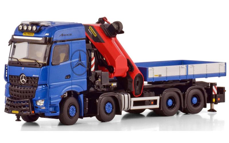 Mercedes-Benz Arocs MP5 Big Space 8x4 with Palfinger PK 1650 TEC
