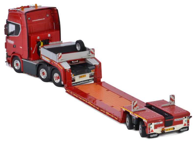 ミニカー WSI 1/50 Scania Lowloader 4ac Nooteboom WSI Model Nooteboom Scania - 5835026